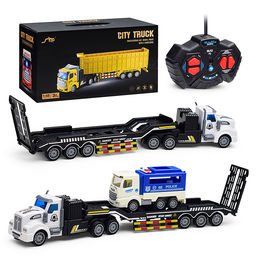 Машина "Транспортёр" р/у, 27 MGz, с одной спасательной машиной, в коробке