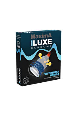Презервативы Luxe, maxima, Глубинная бомба, 18 см, 5,2 см, 1 шт.