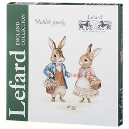 ТАРЕЛКА ЗАКУСОЧНАЯ LEFARD RABBITS FAMILY 20,5 СМ  фото 2