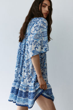 Tie-belt shirt dress - H&m фото 2