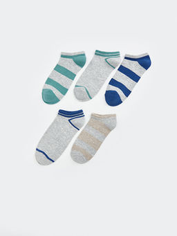 ?izgili Erkek ?ocuk Patik ?orap 5li