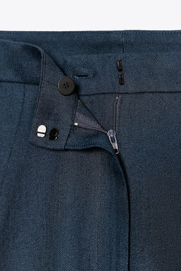 ZW COLLECTION LINEN BALLOON TROUSERS - Zara фото 9