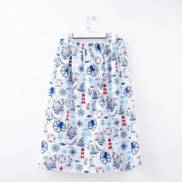 Полотенце банное Этель Капитан килт 75х144 см, вафля 200г/м2, 100% хл  фото 5