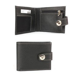 Портмоне мужское Croco-ПР-908 натуральная кожа 3 отд, 3 карм, черный флотер (40) 254903