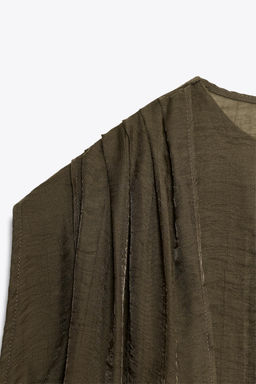 FLOWING TOP WITH SCARF - Zara фото 14