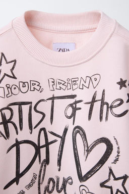GRAFFITI HOODIE - Zara фото 3