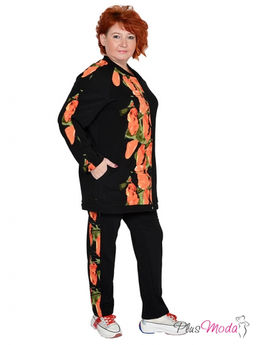 Толстовка Модель №1417 размеры 44-84 - Plusmoda фото 17