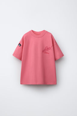 CAMISETA ESTAMPADO GRAFFITI / Rosa / Blanco - Zara фото 2
