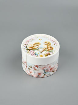 Коробка подарочная на Пасху «Пасхальные цыплята», 13×8.5 см