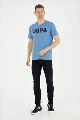 Мужская темно-синяя базовая футболка - U.s. polo assn фото 4
