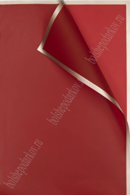 Пленка для цветов 56*56 см (20 листов) SF-7061, бордовый №4