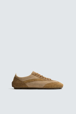 ZAPATILLA PIEL / Marr?n Arena - Zara фото 4