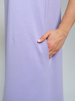 970 Платье-мантия "Лиловый"