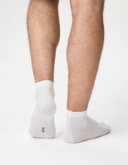 Носки спортивные Starfit Charge SCS2525PW, белый, 43-46, 5 пар