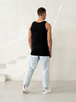 Майка хлопок 100%,черная - Binita фото 8