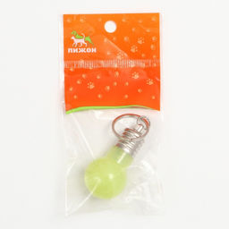 Маячок световой на ошейник для больших и средних собак, жёлтый - Пижон фото 5