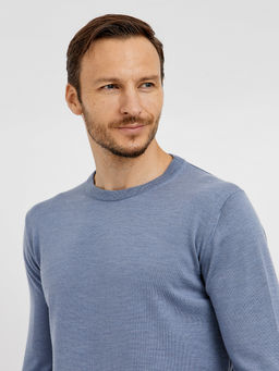 джемпер мужской базовый из шерсти - Glenfield фото 4