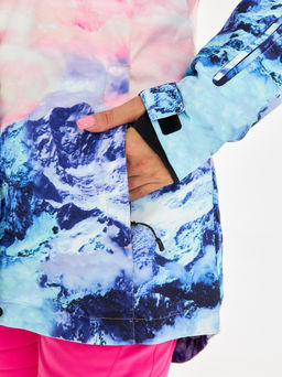 Женская горнолыжная сноубордическая куртка Alpha Endless Ultra Chaleur SNB 423/316_9 Разноцветный  фото 11
