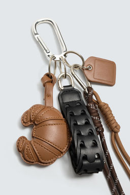MULTI-CHARM KEY RING - Zara фото 3
