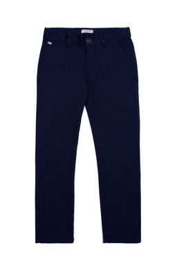Темно-синие брюки чинос для мальчиков - U.s. polo assn фото 2