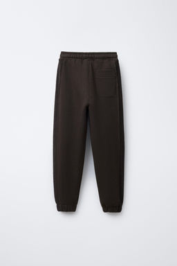 CONTRAST PLUSH JOGGING TROUSERS - Zara фото 2