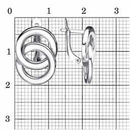 СЕРЬГИ 33014694Д - Красная пресня фото 3