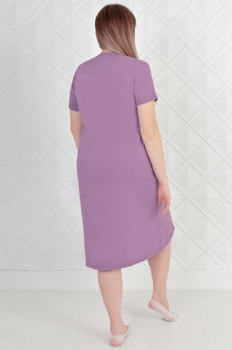 Арт. 4128 Туника женская 50-58 (5 шт) Цвет:сиреневый - Калинка фото 3