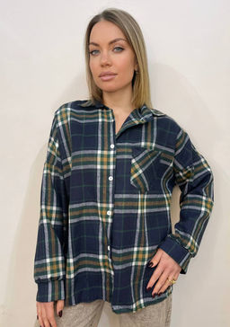 K11205 Рубашка OVER SIZE РОЗОВЫЙ_02 - Brend фото 7