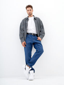 Утепленные Мужские джинсы TAPER-SLIM - Mossmore фото 35