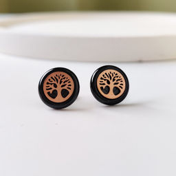 Серьги с керамикой