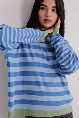 10653 Джемпер в полоску - Martichelli фото 12