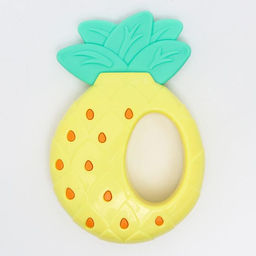 Погремушка с прорезывателем «Овощной МИКС, Крошка Я: Ананас», цвет МИКС, Крошка Я