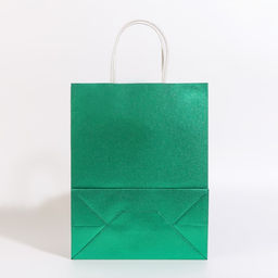 Цена за 5 шт. Пакет подарочный бумажный с глиттером лазурный, 21?11?27 см - UPAK LAND фото 3