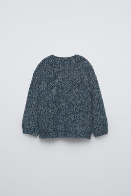 BLENDED KNIT SWEATER - Zara фото 7