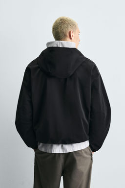 TECHNICAL HOODED JACKET - Zara фото 3
