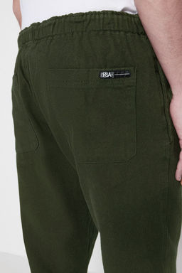 Lacivert Regular Fit Lastik Belli Gabardin Pantolon TMNSS23PL00033 - Trendyolmilla фото 28