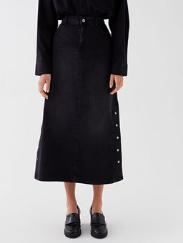 Dar Fit Kad?n Jean Etek