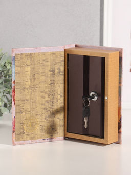 Шкатулка книга - сейф «У любви нет конца» дерево, искусственная кожа, 21×13×5 см