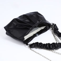 Сумка-багет на молнии, цвет чёрный - Simaland фото 7