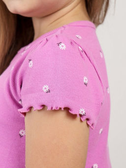 CRB wear / CWKG 63931-45 Платье для девочки,сиреневый  фото 5