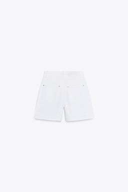 Z1975 MOM-FIT HIGH-WAIST SHORTS - Zara фото 8