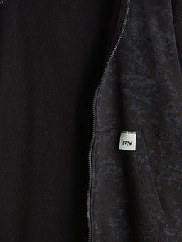 Kap??onlu Erkek ?ocuk Fermuarl? Sweatshirt