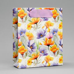 Цена за 3 шт. Пакет подарочный ламинированный, упаковка, С 8 марта, цветы, S 12?15?5.5 см