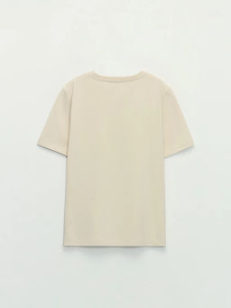 Футболка с принтом и вышивкой / Zarina фото 8