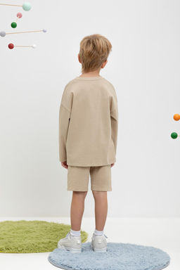 Crockid _ КР 400510/темно-бежевый к456 шорты для мал фото 5