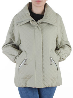 BM8819 OLIVE Куртка демисезонная женская (50 гр. синтепон)