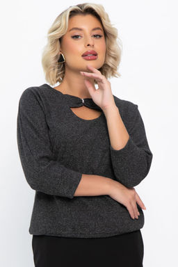 Джемпер трикотажный Сайрис (темно-серый) Б14789-50М