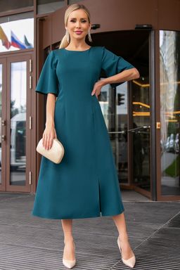 Платье Астра (изумруд) П3978 - Lt collection фото 9