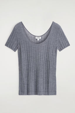CAMISETA DE PUNTO DE SEDA