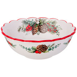 Салатник "Celebration" 20,5*7,5 см 358-2261 #НовыйГод /АРТИ-М/